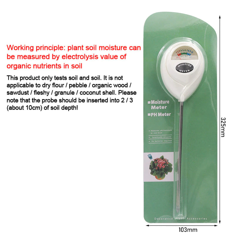 Soil Humidity And Moisture Tester