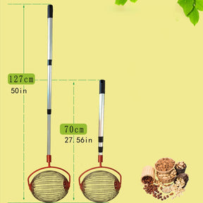 Rolling Nut Harvester And Ball Collector