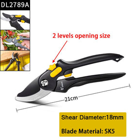 Carbon Steel Pruning Shears Cutter