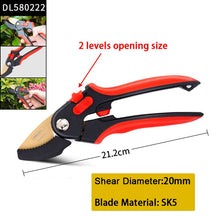 Carbon Steel Pruning Shears Cutter