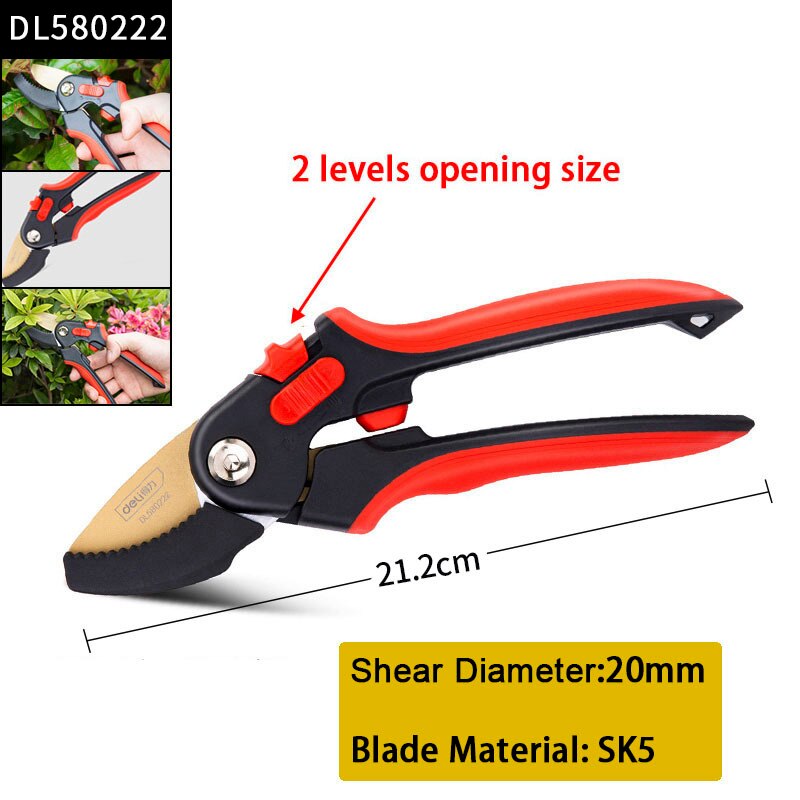 Garden Tool Sharpener - Diamond + Carbon Steel Hone Reversible Paddle For  Sharpening Pruners, Clippers Mower Blades and Scissors